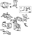 Part Location Diagram of 231182 Briggs and Stratton Connector-Muffler